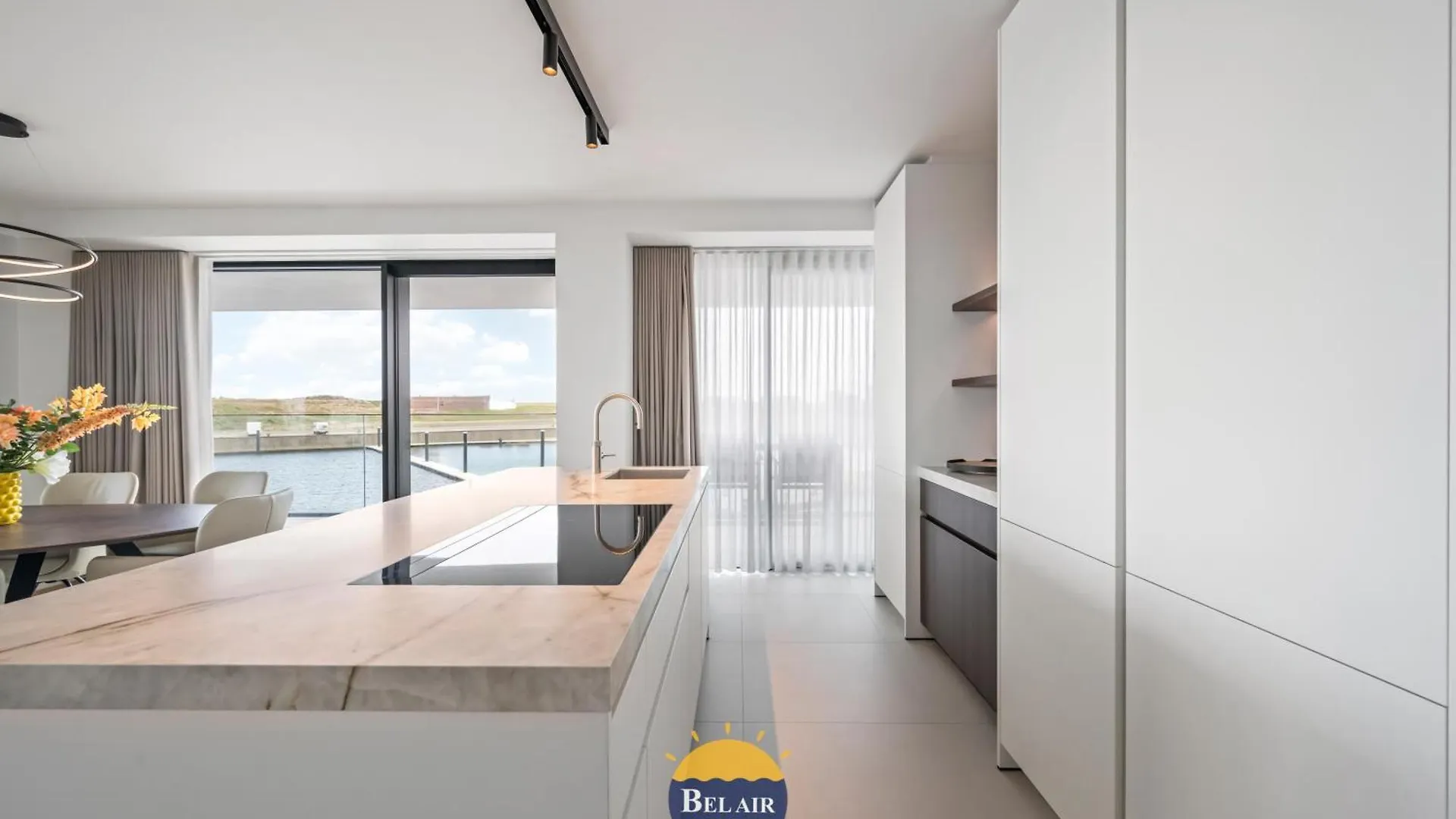 Stylish And Luxurious 3-Bedroom Apartment With A Large Sunny Terrace T19 Ostend Belgium
